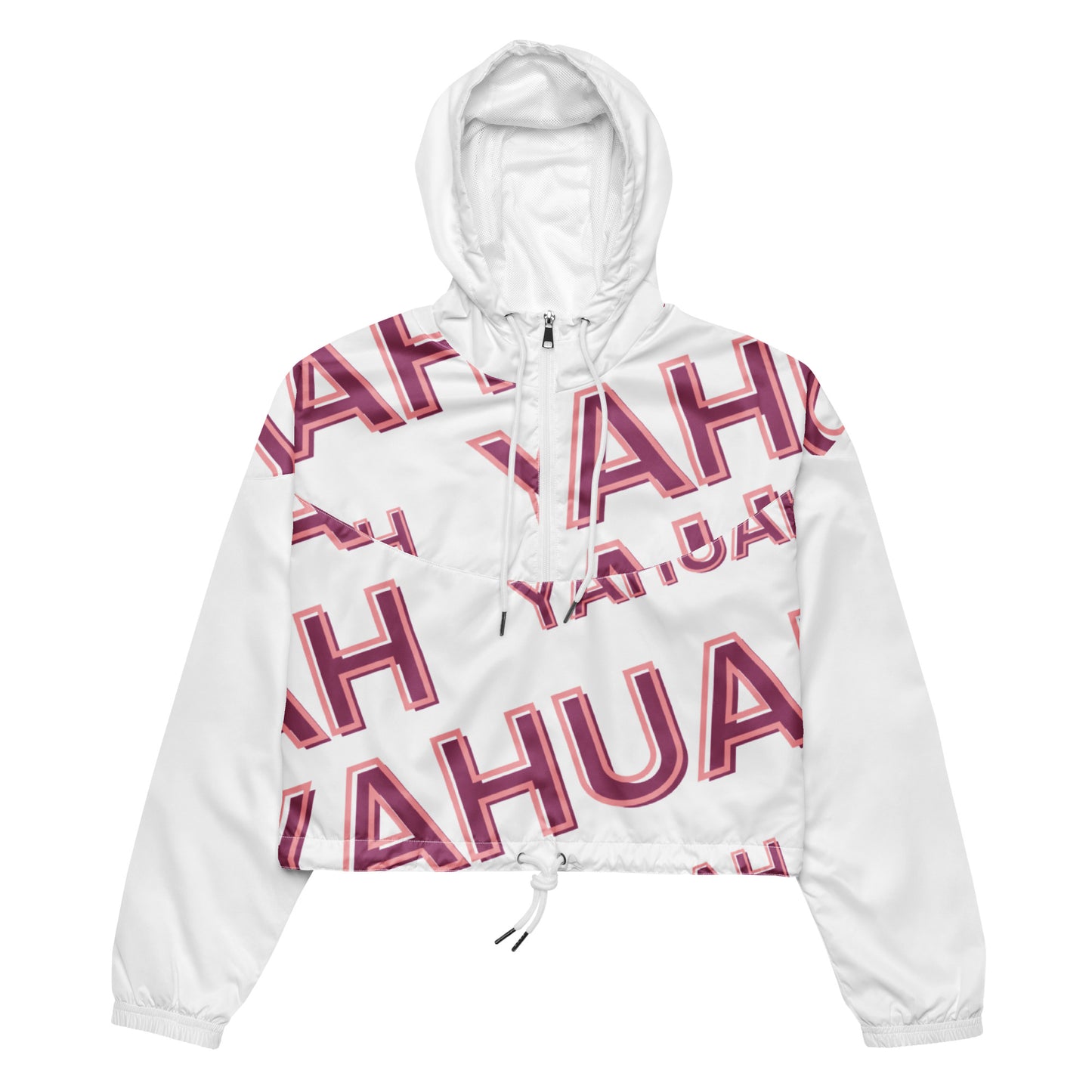 “Yahuah” cropped windbreaker