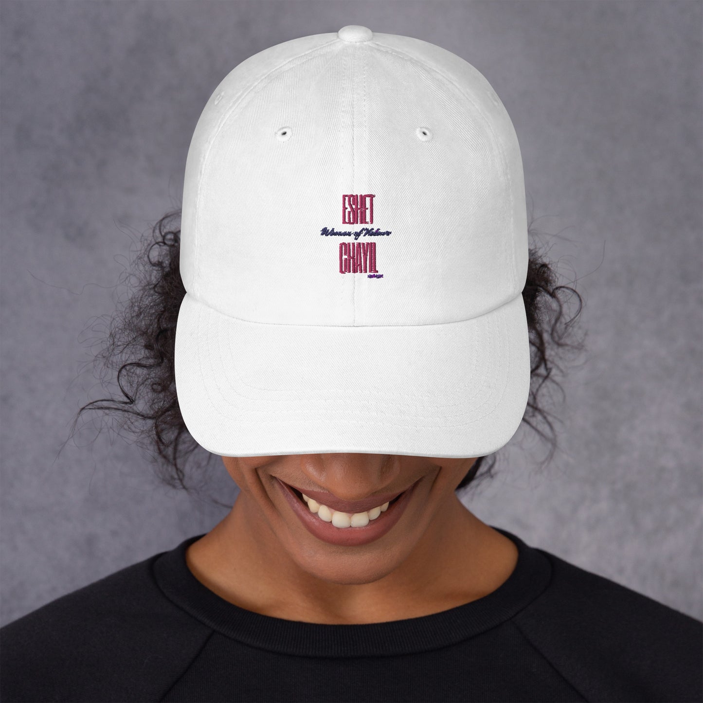 Woman of Valor Dad hat